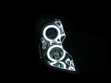 Load image into Gallery viewer, ANZO 2003-2007 Cadillac Cts Projector Headlights w/ Halo Black (CCFL) ANZO ANZ121417