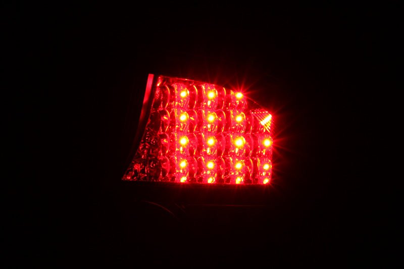ANZO 2004-2005 Honda Civic LED Taillights Black ANZO ANZ321035
