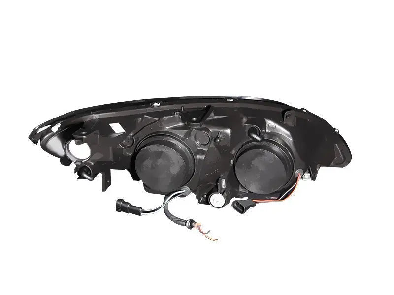 ANZO 2004-2005 Honda Civic Projector Headlights w/ Halo Black ANZO ANZ121059