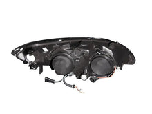 Load image into Gallery viewer, ANZO 2004-2005 Honda Civic Projector Headlights w/ Halo Black ANZO ANZ121059