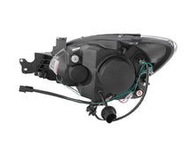Load image into Gallery viewer, ANZO 2004-2007 Mitsubishi Lancer Projector Headlights w/ Halo Black (CCFL) ANZO ANZ121102