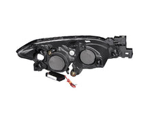 Load image into Gallery viewer, ANZO 2004-2008 Mazda 3 Projector Headlights w/ Halo Black (CCFL) ANZO ANZ121228