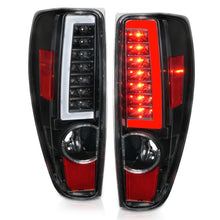 Load image into Gallery viewer, ANZO 2004-2012 Chevrolet Colorado/ GMC Canyon LED Tail Lights w/ Light Bar Black Housing ANZO ANZ311382