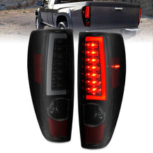 Load image into Gallery viewer, ANZO 2004-2012 Chevrolet Colorado/ GMC Canyon LED Tail Lights w/ Light Bar Black Housing Smoke Lens ANZO ANZ311383