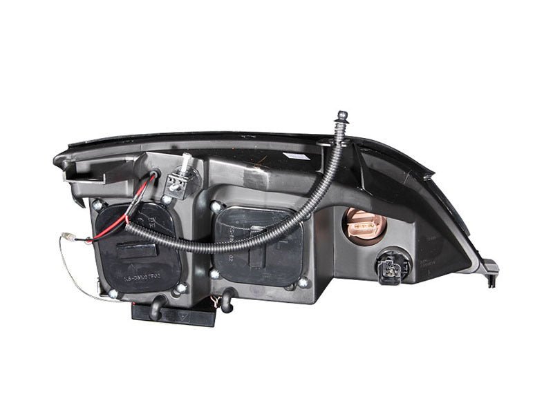 ANZO 2005-2007 Ford Focus Projector Headlights w/ Halo Black ANZO ANZ121198