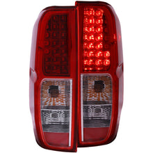 Load image into Gallery viewer, ANZO 2005-2008 Nissan Frontier LED Taillights Red/Clear - Black Ops Auto Works