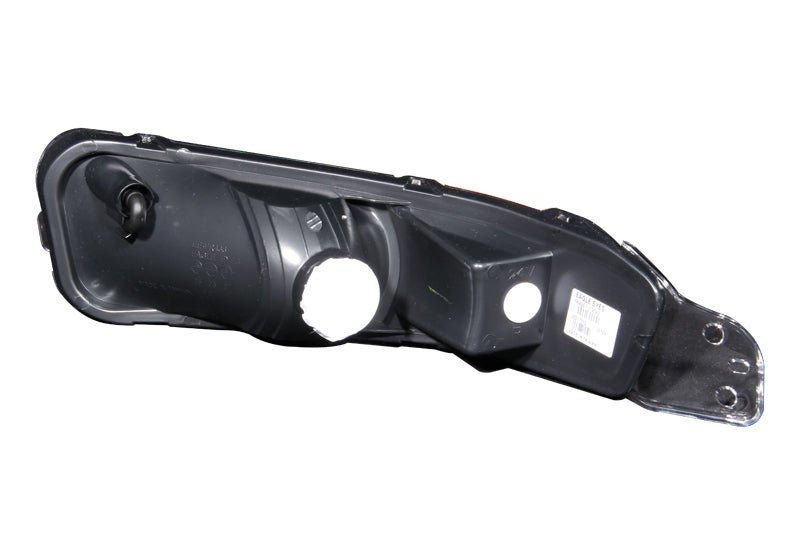 ANZO 2005-2009 Ford Mustang Euro Parking Lights Black w/ Amber Reflector ANZO ANZ511002