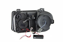 Load image into Gallery viewer, ANZO 2005-2010 Chrysler 300C Projector Headlights w/ Halo Black (CCFL) G2 ANZO ANZ121251