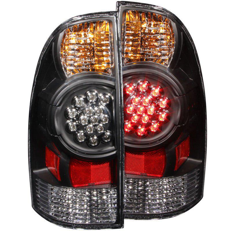 ANZO 2005-2015 Toyota Tacoma LED Taillights Black ANZO ANZ311042