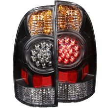 Load image into Gallery viewer, ANZO 2005-2015 Toyota Tacoma LED Taillights Black ANZO ANZ311042