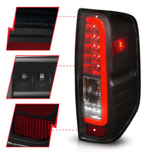 Load image into Gallery viewer, ANZO 2005-2021 Nissan Frontier LED Taillights Black Housing/Smoke Lens - Black Ops Auto Works