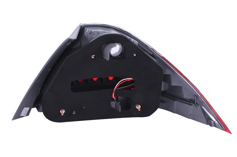 ANZO 2006-2007 Honda Accord Taillights Red/Clear ANZO ANZ221143