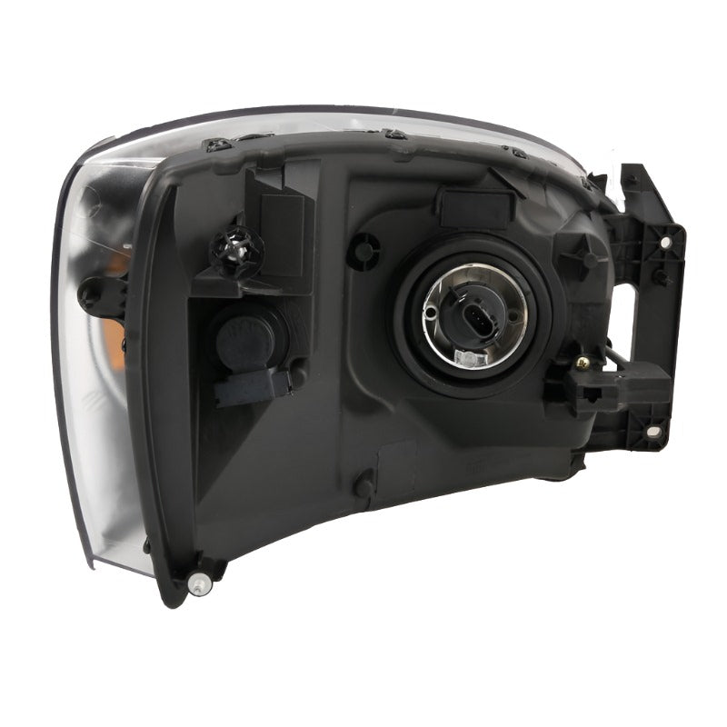ANZO 2006-2009 Dodge Ram 1500 Crystal Headlight Black Amber ANZO ANZ111427