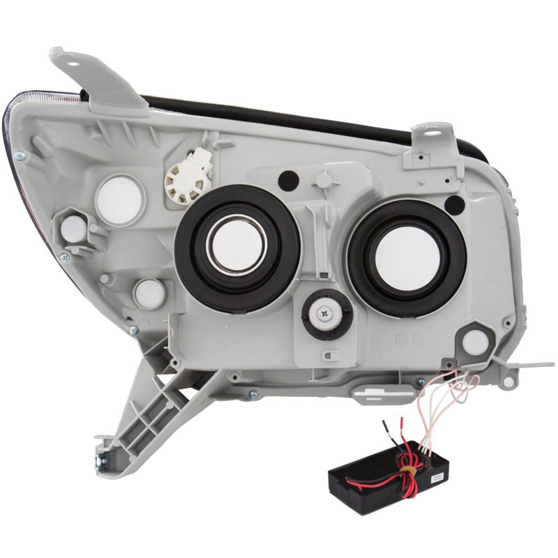 ANZO 2006-2009 Toyota 4Runner Projector Headlights w/ Halo Chrome ANZO ANZ111321