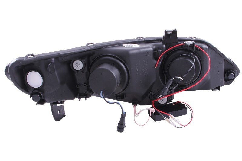 ANZO 2006-2011 Honda Civic Projector Headlights w/ Halo Black (CCFL) ANZO ANZ121454