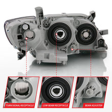 Load image into Gallery viewer, ANZO 2007-2009 Toyota Camry Projector Headlight Black Amber ANZO ANZ121539
