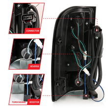 Load image into Gallery viewer, ANZO 2007-2013 Chevrolet Silverado 1500 LED Taillights Chrome - Black Ops Auto Works