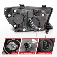 Load image into Gallery viewer, ANZO 2007-2013 Toyota Tundra Projector Headlights w/ Halo Black (CCFL) ANZO ANZ111174