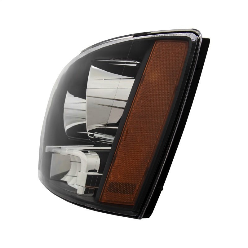 ANZO 2007-2014 Chevrolet Tahoe/Suburban Crystal Headlights Black ANZO ANZ111392
