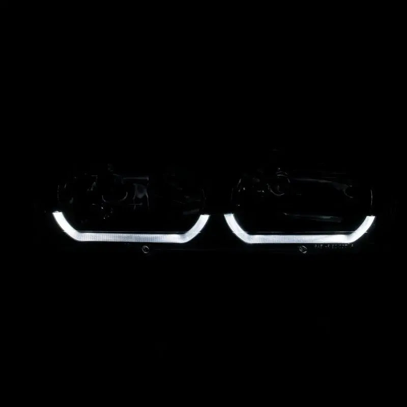 ANZO 2007-2014 Chevy TahOE Crystal Headlight Chrome Amber(OE) ANZO ANZ111475
