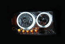 Load image into Gallery viewer, ANZO 2007-2014 Chevy TahOE Crystal Headlight Chrome Amber(OE) ANZO ANZ111475