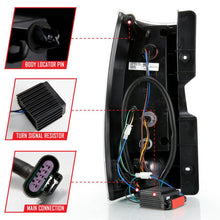 Load image into Gallery viewer, ANZO 2007-2014 Chevy Tahoe LED Taillight Plank Style Black w/Clear Lens ANZO ANZ311321