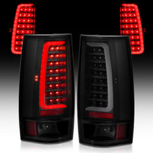 Load image into Gallery viewer, ANZO 2007-2014 Chevy Tahoe LED Taillight Plank Style Black w/Smoke Lens - Black Ops Auto Works