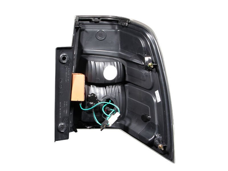 ANZO 2007-2014 Ford Expedition LED Taillights Black - Black Ops Auto Works