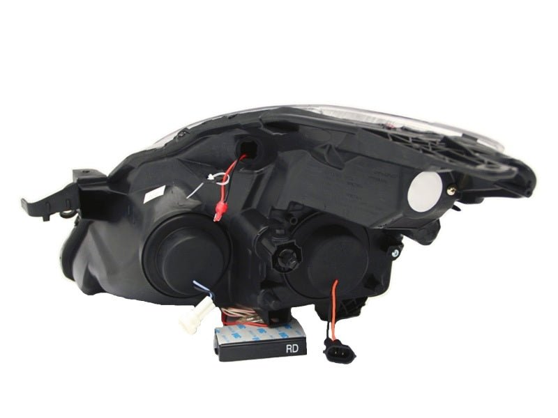 ANZO 2008-2009 Nissan Altima (2 Door ONLY) Projector Headlights w/ Halo Black (CCFL) ANZO ANZ121395