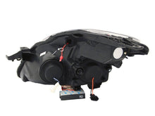 Load image into Gallery viewer, ANZO 2008-2009 Nissan Altima (2 Door ONLY) Projector Headlights w/ Halo Black (CCFL) ANZO ANZ121395