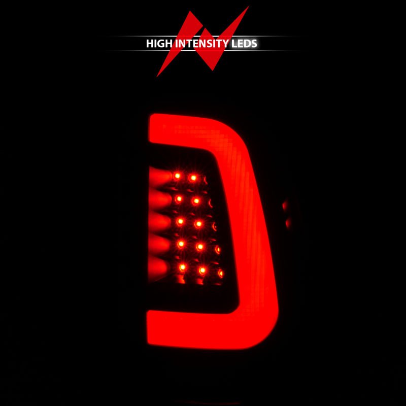 ANZO 2008-2016 Ford F-250 LED Taillights Black Housing Clear Lens (Pair) ANZO ANZ311356