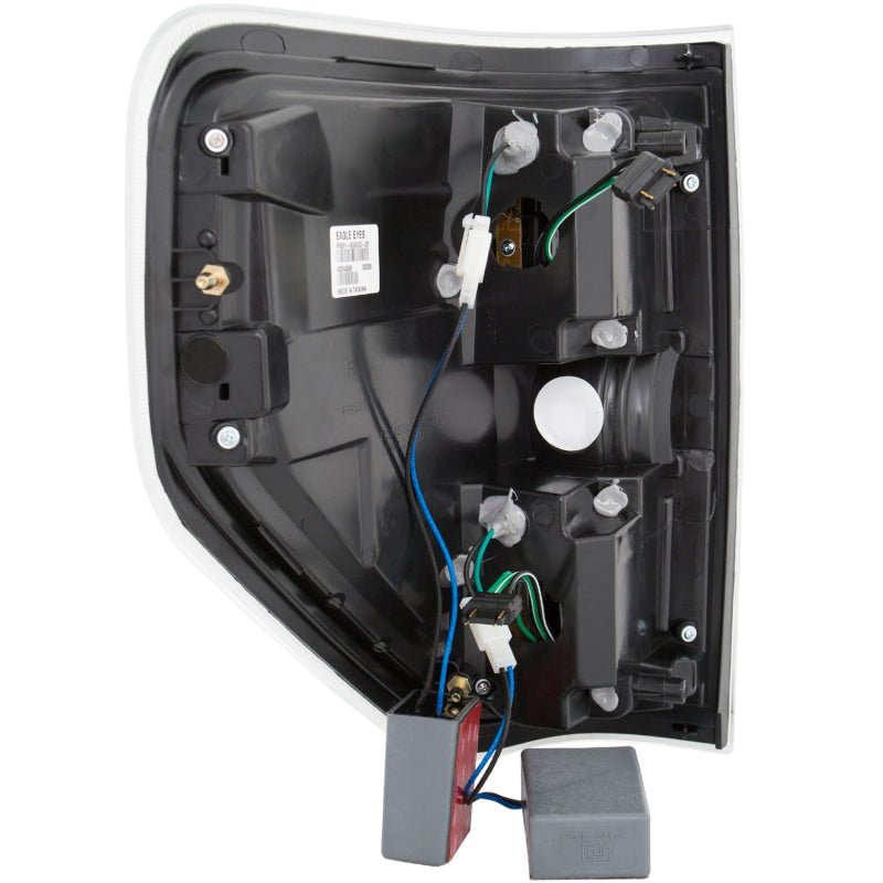 ANZO 2009-2013 Ford F-150 LED Taillights Black ANZO ANZ311257