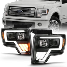 Load image into Gallery viewer, ANZO 2009-2013 Ford F-150 Projector Light Bar G4 Switchback H.L.Black Amber ANZO ANZ111469