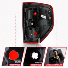 Load image into Gallery viewer, ANZO 2009-2014 Ford F-150 Euro Taillight Red/Clear (W/O Bulb) ANZO ANZ311299