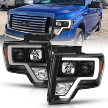 Load image into Gallery viewer, ANZO 2009-2014 Ford F-150 Projector Light Bar H.L Black Amber ANZO ANZ111443