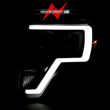 Load image into Gallery viewer, ANZO 2009-2014 Ford F-150 Projector Light Bar H.L Black Amber ANZO ANZ111443