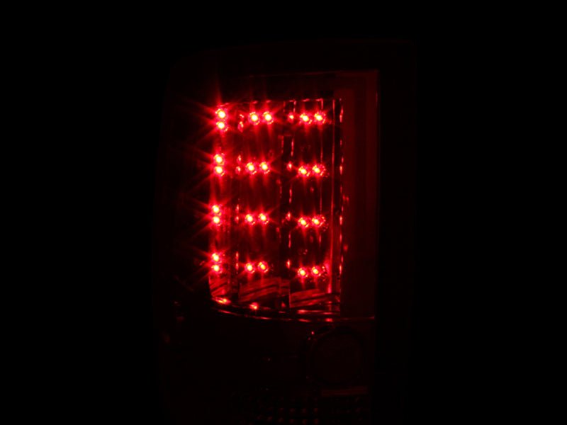 ANZO 2009-2015 Dodge Ram 1500 LED Taillights Black ANZO ANZ311144