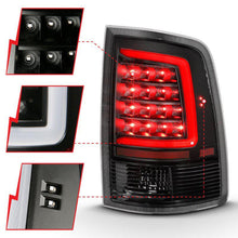 Load image into Gallery viewer, ANZO 2009-2018 Dodge Ram 1500 LED Taillight Plank Style Black w/Clear Lens ANZO ANZ311318