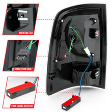 Load image into Gallery viewer, ANZO 2009-2018 Dodge Ram 1500 LED Taillight Plank Style Black w/Clear Lens ANZO ANZ311318