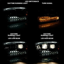 Load image into Gallery viewer, ANZO 2009-2018 Dodge Ram 1500 Projector H.L. Switchback Black Amber ANZO ANZ111441