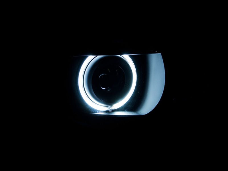 ANZO 2010-2013 Chevrolet Camaro Projector Headlights w/ Halo Black (CCFL) ANZO ANZ121312