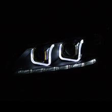 Load image into Gallery viewer, ANZO 2013-2015 Honda Accord Projector Headlights w/ U-Bar Black ANZO ANZ121492