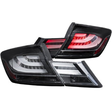 Load image into Gallery viewer, ANZO 2013-2015 Honda Civic LED Taillights Black - Black Ops Auto Works