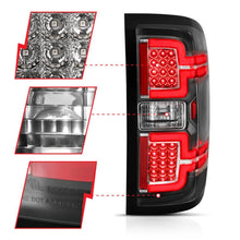 Load image into Gallery viewer, ANZO 2014-2018 Chevy Silverado 1500 LED Taillights Black ANZO ANZ311289