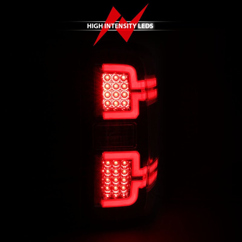 ANZO 2014-2018 Chevy Silverado 1500 LED Taillights Black ANZO ANZ311289