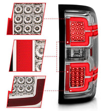 Load image into Gallery viewer, ANZO 2014-2018 Chevy Silverado 1500 LED Taillights Chrome ANZO ANZ311291
