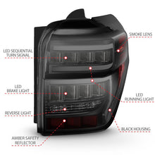 Load image into Gallery viewer, ANZO 2014-2020 Toyota 4Runner T.L Black Housing Smoke Lens Red Light Bar W/Sequential ANZO ANZ311312