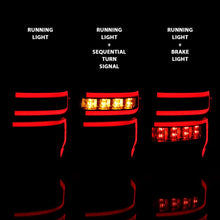 Load image into Gallery viewer, ANZO 2014-2020 Toyota 4Runner T.L Black Housing Smoke Lens Red Light Bar W/Sequential ANZO ANZ311312