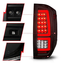 Load image into Gallery viewer, ANZO 2014-2021 Toyota Tundra LED Taillights Black Housing/Smoke Lens ANZO ANZ311437