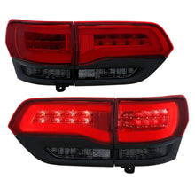 Load image into Gallery viewer, ANZO 2014-2022 Jeep Grand Cherokee LED Taillights Red/Smoke ANZO ANZ311269